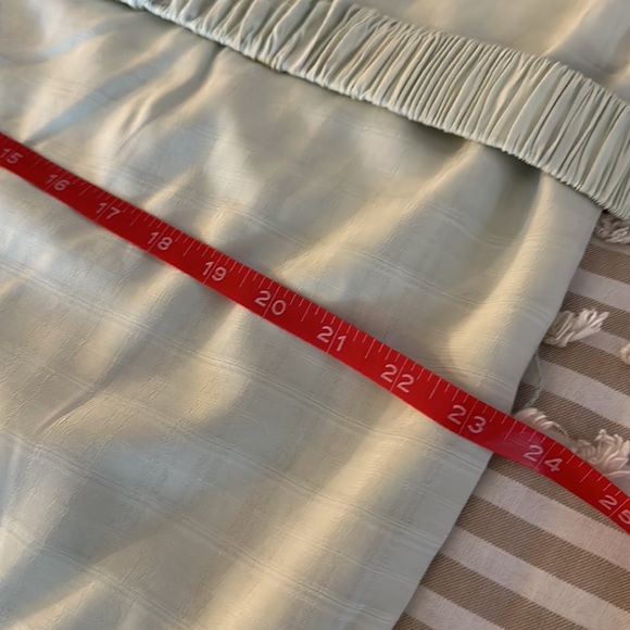 Mint colored belted boatneck with adjustable ties mini dress by Camila Coelho - Picture 11 of 12